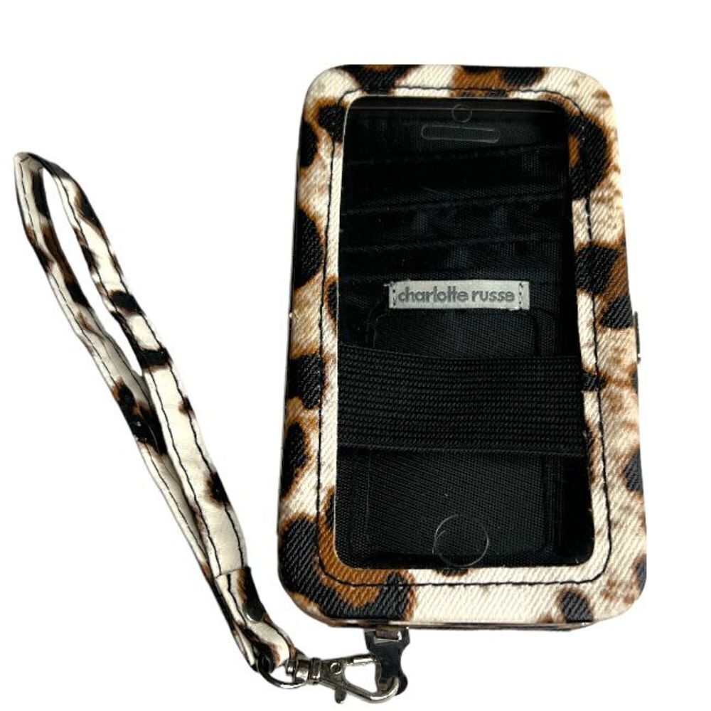3/$15 or 5/$20 Charlotte Russe hard shell phone wallet case